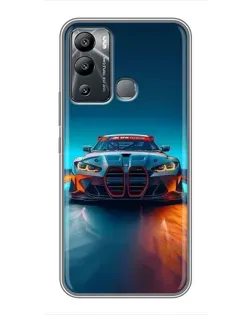 Чохол для Infinix Hot 12i з картинкою «BMW — вогні неону» Чохол для Infinix Hot 12i з картинкою «BMW — вогні неону»
