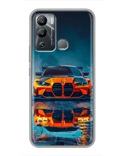 Чохол для Infinix Hot 12i з картинкою «BMW — золота емблема» Чохол для Infinix Hot 12i з картинкою «BMW — золота емблема»