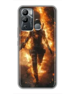 Чохол для Infinix Hot 12i з картинкою «BMW — швидкість у дощі» Чохол для Infinix Hot 12i з картинкою «BMW — швидкість у дощі»