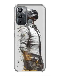Чехол для Infinix Hot 12i с картинкой «PUBG — боец в пыли» Чехол для Infinix Hot 12i с картинкой «PUBG — боец в пыли»