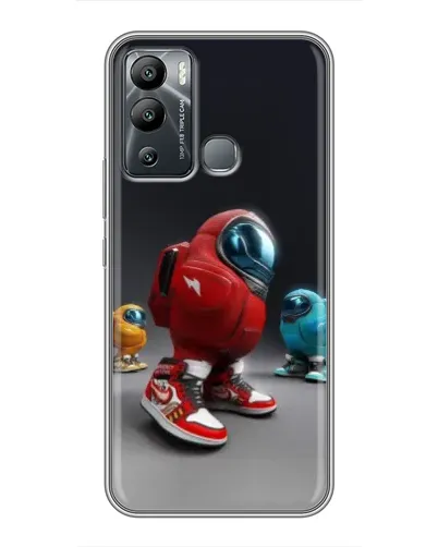 Чехол для Infinix Hot 12i с картинкой «Among Us — 3D стиль» Чехол для Infinix Hot 12i с картинкой «Among Us — 3D стиль»
