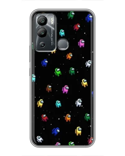 Чехол для Infinix Hot 12i с картинкой «Экипаж Among Us» Чехол для Infinix Hot 12i с картинкой «Экипаж Among Us»