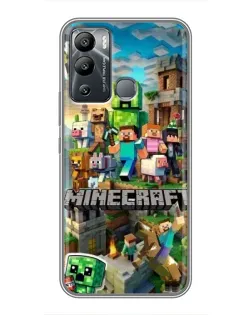 Чохол для Infinix Hot 12i з картинкою «Замок Minecraft» Чохол для Infinix Hot 12i з картинкою «Замок Minecraft»