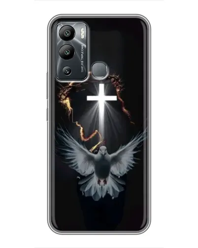 Чехол для Infinix Hot 12i с картинкой «Голубь и Свет»