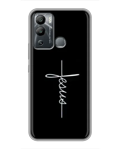 Чехол для Infinix Hot 12i с картинкой «Тонкая линия веры»