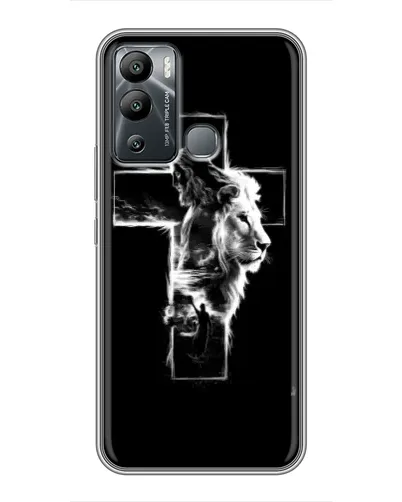 Чехол для Infinix Hot 12i с картинкой «Сияющий крест Jesus» Чехол для Infinix Hot 12i с картинкой «Сияющий крест Jesus»