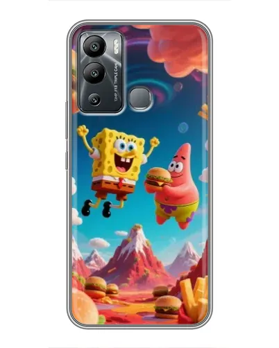 Чехол для Infinix Hot 12i с картинкой «Космический фастфуд» Чехол для Infinix Hot 12i с картинкой «Космический фастфуд»
