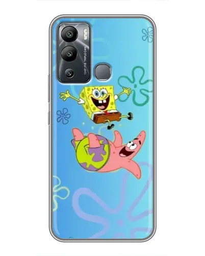 Чехол для Infinix Hot 12i с картинкой «Спанч Боб и Патрик» Чехол для Infinix Hot 12i с картинкой «Спанч Боб и Патрик»