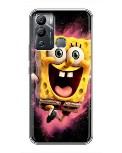 Чехол для Infinix Hot 12i с картинкой «Взрывной Спанч Боб» Чехол для Infinix Hot 12i с картинкой «Взрывной Спанч Боб»