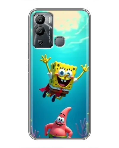 Чехол для Infinix Hot 12i с картинкой «Спанч Боб под водой» Чехол для Infinix Hot 12i с картинкой «Спанч Боб под водой»