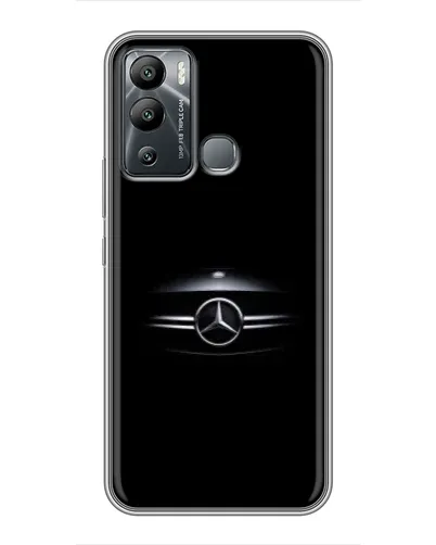 Чехол для Infinix Hot 12i с картинкой «Mercedes — абстрактные линии» Чехол для Infinix Hot 12i с картинкой «Mercedes — абстрактные линии»