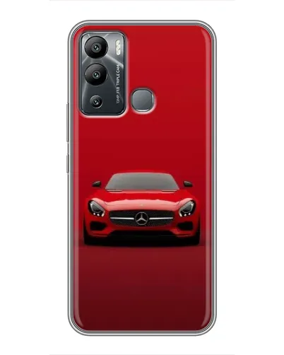 Чехол для Infinix Hot 12i с картинкой «Красный Mercedes AMG» Чехол для Infinix Hot 12i с картинкой «Красный Mercedes AMG»