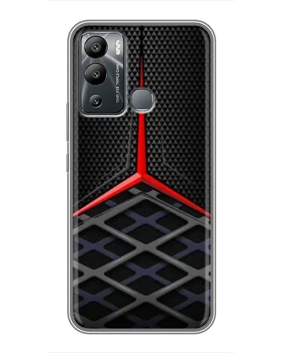 Чехол для Infinix Hot 12i с картинкой «Mercedes Carbon Grid» Чехол для Infinix Hot 12i с картинкой «Mercedes Carbon Grid»