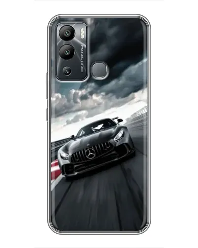 Чехол для Infinix Hot 12i с картинкой «Гоночный Mercedes AMG» Чехол для Infinix Hot 12i с картинкой «Гоночный Mercedes AMG»