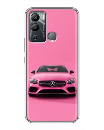 Чехол для Infinix Hot 12i с картинкой «Розовый Mercedes AMG» Чехол для Infinix Hot 12i с картинкой «Розовый Mercedes AMG»