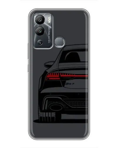 Чехол для Infinix Hot 12i с картинкой «Задняя часть Audi — арт» Чехол для Infinix Hot 12i с картинкой «Задняя часть Audi — арт»