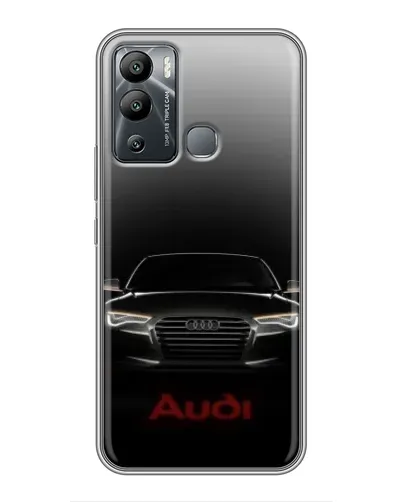 Чехол для Infinix Hot 12i с картинкой «Audi — градиентный контур» Чехол для Infinix Hot 12i с картинкой «Audi — градиентный контур»
