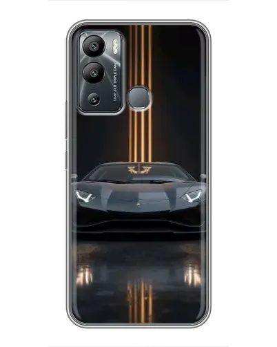 Чехол для Infinix Hot 12i с картинкой «Lamborghini золотые линии» Чехол для Infinix Hot 12i с картинкой «Lamborghini золотые линии»