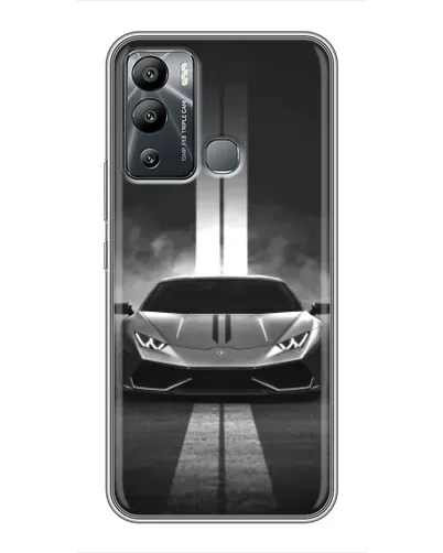 Чехол для Infinix Hot 12i с картинкой «Lamborghini симметрия дорог» Чехол для Infinix Hot 12i с картинкой «Lamborghini симметрия дорог»