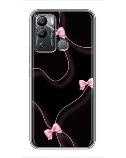 Чохол для Infinix Hot 12i з картинкою «Рожеві стрічки» Чохол для Infinix Hot 12i з картинкою «Рожеві стрічки»