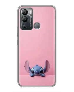 Чехол для Infinix Hot 12i с картинкой «Stitch выглядывает» Чехол для Infinix Hot 12i с картинкой «Stitch выглядывает»