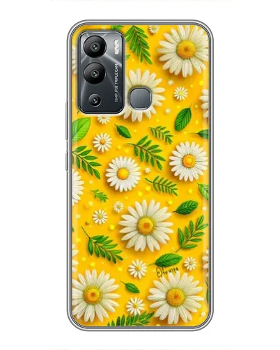 Чехол для Infinix Hot 12i с картинкой «Ромашковое солнце»