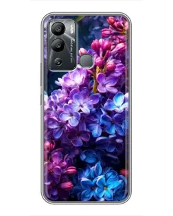 Чехол для Infinix Hot 12i с картинкой «Сиреневый цвет»