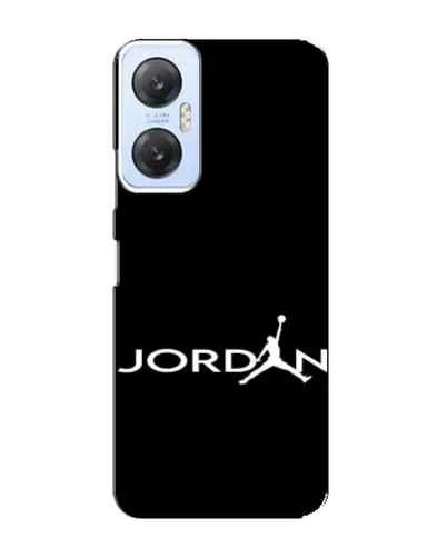 Чехол для Infinix Hot 20 (5G) с картинкой «Jordan White Logo» Чехол для Infinix Hot 20 (5G) с картинкой «Jordan White Logo»
