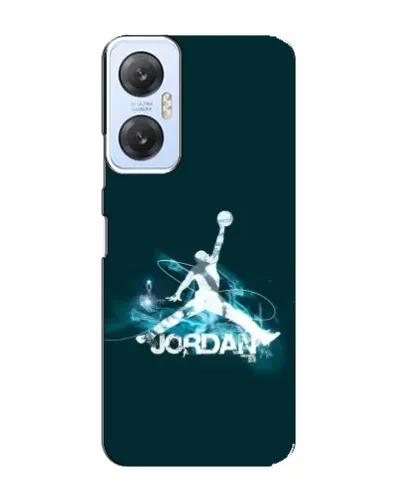 Чехол для Infinix Hot 20 (5G) с картинкой «Jordan Blue Fire» Чехол для Infinix Hot 20 (5G) с картинкой «Jordan Blue Fire»