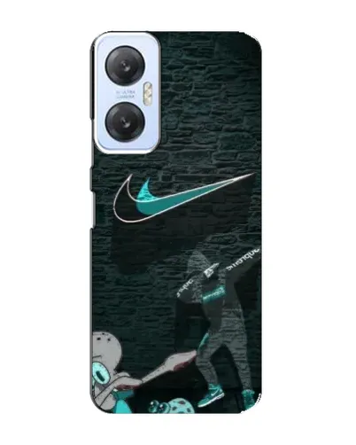 Чехол для Infinix Hot 20 (5G) с картинкой «Спортивный арт Nike»