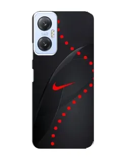 Чехол для Infinix Hot 20 (5G) с картинкой «Абстрактный дизайн Nike»