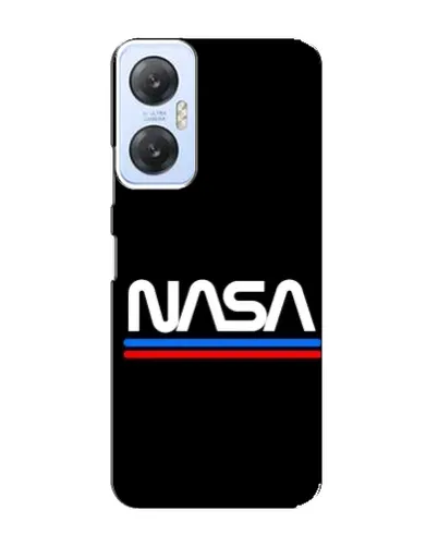 Чехол для Infinix Hot 20 (5G) с картинкой «NASA — классика Red Blue»