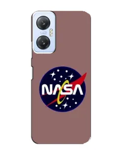 Чехол для Infinix Hot 20 (5G) с картинкой «NASA — ретро космос»