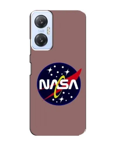 Чехол для Infinix Hot 20 (5G) с картинкой «NASA — ретро космос»
