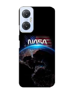Чехол для Infinix Hot 20 (5G) с картинкой «Земля из космоса NASA»