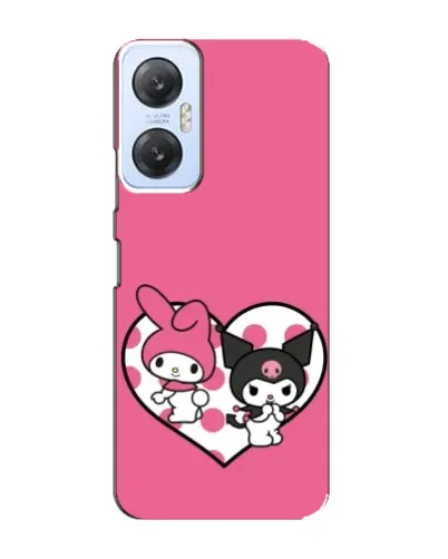 Чехол для Infinix Hot 20 (5G) с картинкой «Kuromi и My Melody» Чехол для Infinix Hot 20 (5G) с картинкой «Kuromi и My Melody»