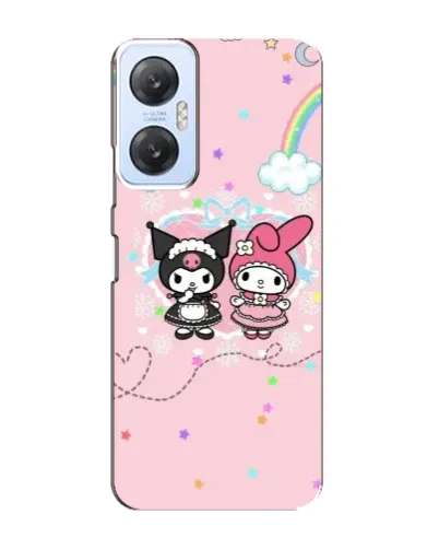 Чехол для Infinix Hot 20 (5G) с картинкой «My Melody и Kuromi» Чехол для Infinix Hot 20 (5G) с картинкой «My Melody и Kuromi»