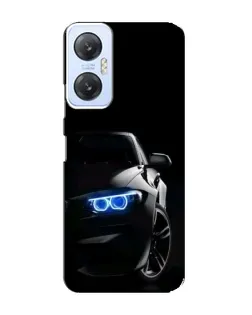 Чехол для Infinix Hot 20 (5G) с картинкой «BMW — ночной взгляд»