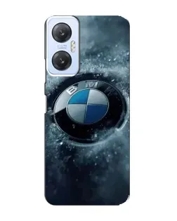 Чехол для Infinix Hot 20 (5G) с картинкой «Логотип BMW — лед»