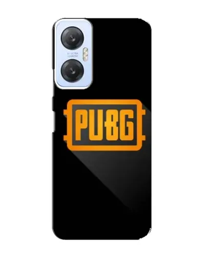 Чехол для Infinix Hot 20 (5G) с картинкой «PUBG — рамка лого»