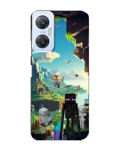 Чехол для Infinix Hot 20 (5G) с картинкой «Эндермен в лесу» Чехол для Infinix Hot 20 (5G) с картинкой «Эндермен в лесу»