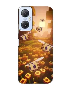 Чехол для Infinix Hot 20 (5G) с картинкой «Поле подсолнухов»