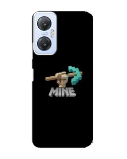 Чехол для Infinix Hot 20 (5G) с картинкой «Алмазная кирка»