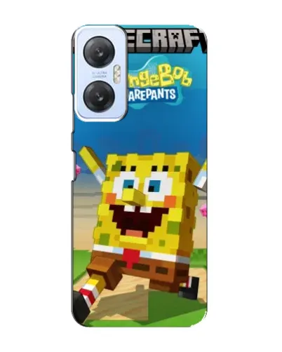 Чехол для Infinix Hot 20 (5G) с картинкой «Губка Боб Minecraft» Чехол для Infinix Hot 20 (5G) с картинкой «Губка Боб Minecraft»