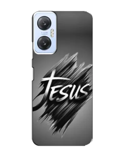 Чехол для Infinix Hot 20 (5G) с картинкой «Надпись Jesus Graffiti»