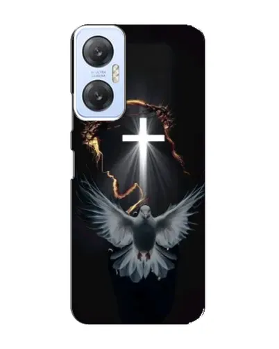 Чехол для Infinix Hot 20 (5G) с картинкой «Голубь и Свет»