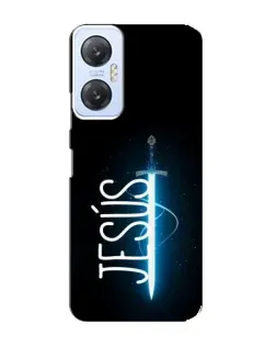 Чехол для Infinix Hot 20 (5G) с картинкой «Меч Духа Jesus»