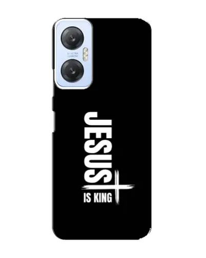 Чехол для Infinix Hot 20 (5G) с картинкой «Вертикаль веры Jesus»