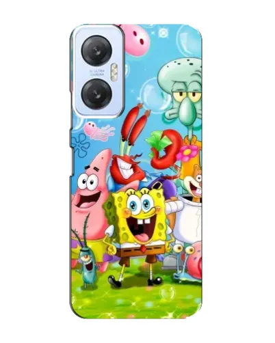 Чехол для Infinix Hot 20 (5G) с картинкой «Губка Боб и друзья» Чехол для Infinix Hot 20 (5G) с картинкой «Губка Боб и друзья»