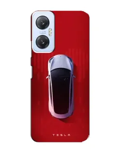 Чехол для Infinix Hot 20 (5G) с картинкой «Tesla Top View» Чехол для Infinix Hot 20 (5G) с картинкой «Tesla Top View»